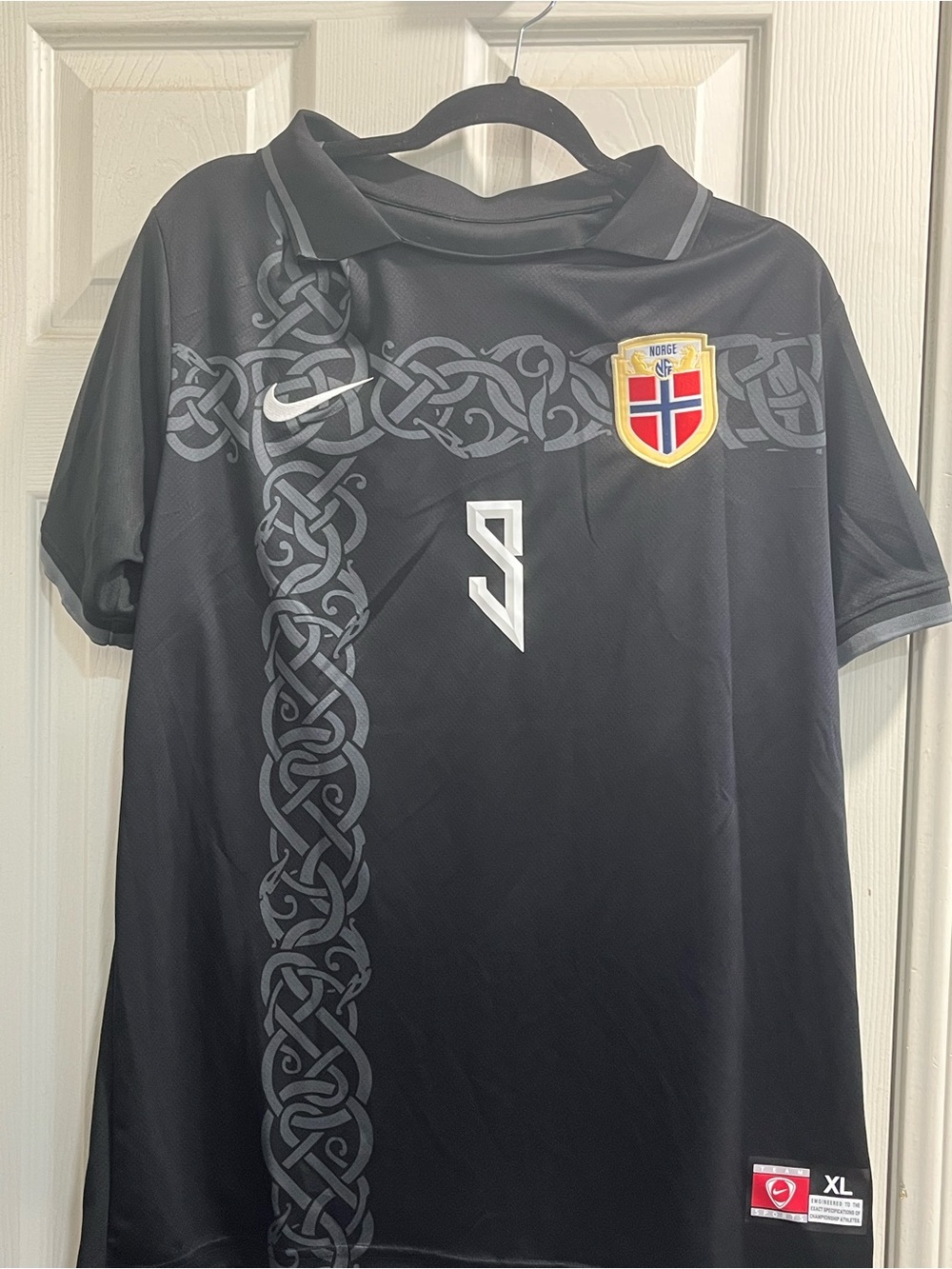 New  Nike DRI  FIT Norway World Cup 2026 Jersey Karrland 9 .